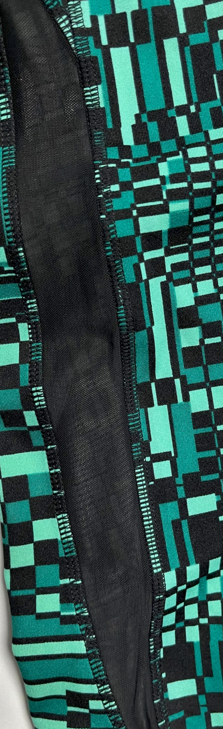 Sport und Freizeitlegging Fashion mit Netzeinsatz L